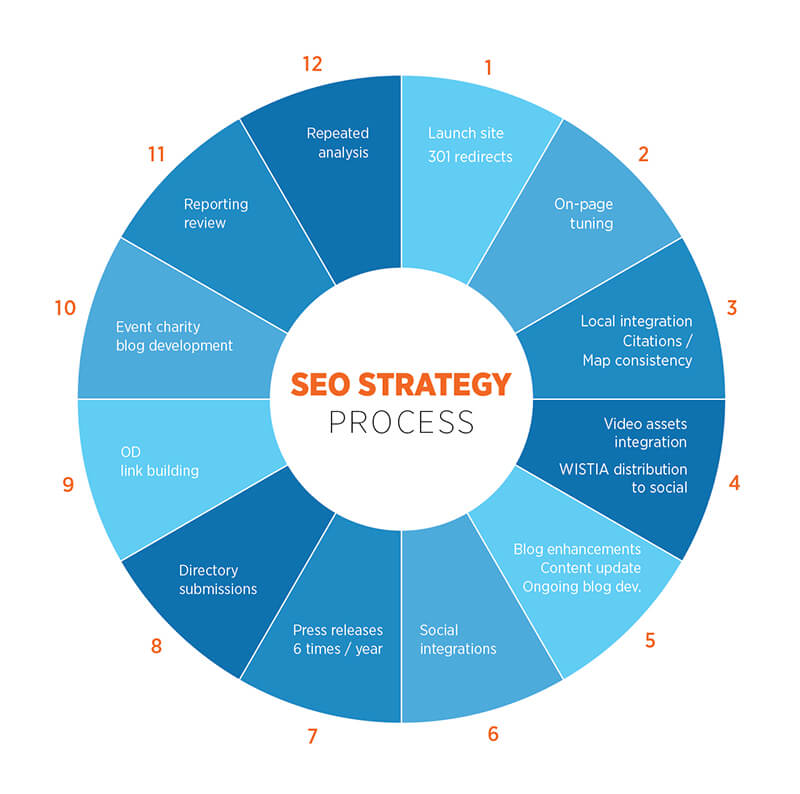 SEO Strategy Infographic