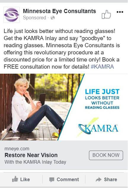 Minnesota Eye KAMRA Ad